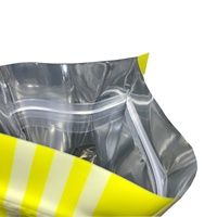 Sac alimentaire à fond plat, personnalisé, avec fermeture éclair, pour crêpes de maïs, 500g 1000g