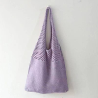Sacs à main tricotés de créateur pour femme, grands cabas de grande capacité, sacs de plage d'été, grands sacs à bandoulière décontractés tissés ajourés