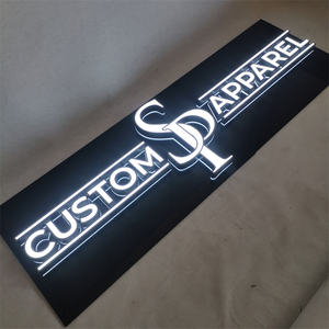 Enseigne de lettre de canal Led personnalisée Logo avant Enseigne de lettre en acrylique Enseigne de magasin avec logo Enseigne d'entreprise - Product Image 1