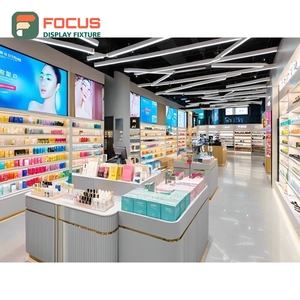 Factory Direct Retail Shop Glass Glass Showcase Commercial Interior Design Cosmetics Store Design - Product Image 4