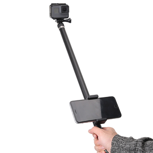 Telesin - Palo Selfie Largo de Fibra de Carbono de 106 Pulgadas (270 cm), Extensible y Ligero, Monopié para Go Pro, DJI, Insta360, Ace, <span class=keywords><strong>Go2</strong></span>/3 - Product Image 6
