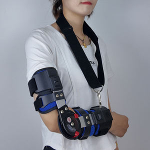 Bản lề khuỷu tay hỗ trợ cánh tay Exerciser điều chỉnh bản lề khuỷu tay đôi dây đeo cho cánh tay phục hồi Nẹp hỗ trợ sau chấn thương - Product Image 3