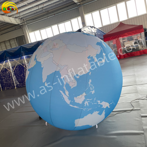 Terre gonflable, planètes gonflables, Terre gonflable bleue pour événements et promotions - Product Image 4
