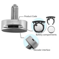 Clavier tactile 20 mm Bureau 8 chiffres Mot de passe Armoire sans clé Tiroir intelligent Verrouillage électronique de l'armoire Verrouillage à came