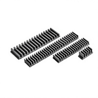 Dissipateur thermique en aluminium extrudé à ailettes droites, alliage d'aluminium 6063 T5 pour le refroidissement des modules de puissance, des stators et des rotors de moteurs