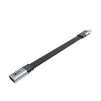Kabel Ekstensi VCOM USB4 Male to Female 240W Pengisian Daya 80Gbps Data untuk Docking GPU Eksternal Workstation Multi-Monitor 8K