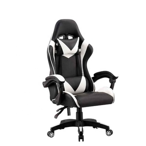 Compra de silla de juego Base de galvanoplastia Cuero Giratorio Respaldo alto y reposacabezas <span class=keywords><strong>Escritorio</strong></span> de computadora Sillas de jugador baratas - Product Image 5