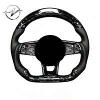 Volant sport à 3 branches en cuir et fibre de carbone avec écran LED pour Volkswagen Mk7 GTI R Golf 7 Golf 6 Passat B8 Jetta