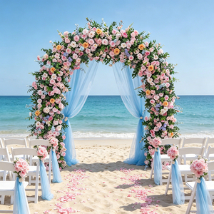 Factory Wholesale Wedding <b>Flowers</b> Arch for party Birthday Decorative Artificial <b>Flower</b> Arch - Product Image 1