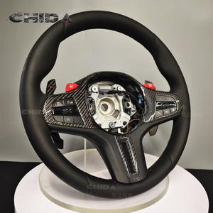 جلد أسود مع أزرار حمراء مناسبة لسلسلة BMWs G M3 G80 M4 G82 M5 F90 M8 X3m X4m X5m X6m G3x G1x G0x <span class=keywords><strong>M</strong></span> - Product Image 5