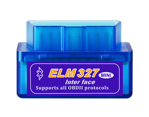 KINGBOLEN Prix d'usine 10 pièces/lot Dernière version V2.1 Super Mini ELM327 BT OBD2 Interface de diagnostic automobile en anglais - Product Image 1