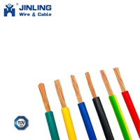 Thhn Precio bajo 2, 5mm2 Alambre de cobre ignífugo 450 750V IEC 60332 Cable eléctrico de construcción certificado