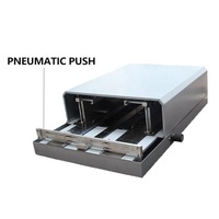 Nouvelle machine d'emballage semi-automatique électrique numérique à scellage à chaud pour boîtes en plastique, machine d'emballage de boîtes de parfum en cellophane pour usage domestique
