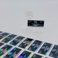 Autocollants holographiques Pharma Labs - Étiquettes pour flacons de 8 ml et 10 ml et boîtes d'emballage