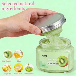 Gommage corporel et visage aux herbes et noix <span class=keywords><strong>de</strong></span> <span class=keywords><strong>kiwi</strong></span>, texture crème glacée, exfoliant doux pour peaux mortes, à base <span class=keywords><strong>de</strong></span> coquilles <span class=keywords><strong>de</strong></span> noix, vente chaude - Product Image 3