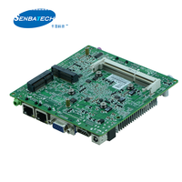 X86 Embedded Celeron J1900 Nano Itx 3g Ordinateur Soc à carte principale unique avec Lvds Usb3.0 Support Linux
