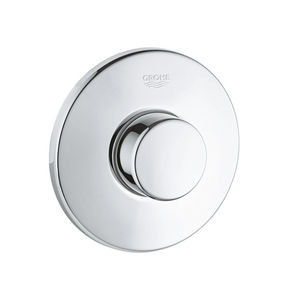 Botón de descarga para inodoro, cromado, 100 mm, montaje en pared, doble descarga, para baño - Product Image 1