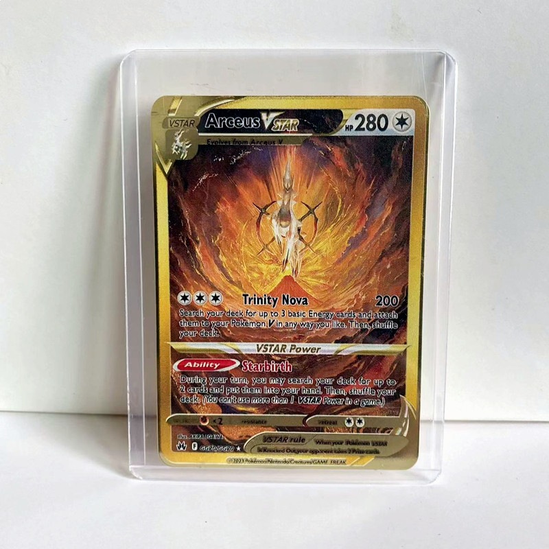 Al zeus-vstar-1 carte métal 1 pochette pour carte