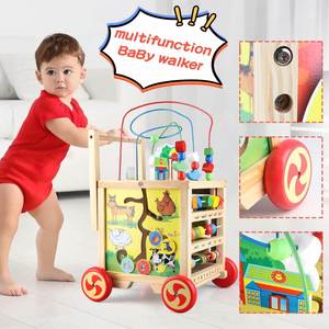 Wooden 1 2 Year Old Boys Girls <b>Activity</b> <b>Cube</b> Gift Set Developmental Montessori Learning Educational Toys for Toddlers - Product Image 4