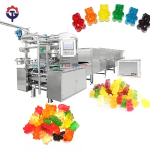 factory supplier Best Price Pectin Vitamin Gummy Bear Making Machine Jelly Candy Depositor machinery