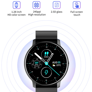 Nuevo Reloj Inteligente Zl02 con Llamadas Bluetooth para IOS y Android, Resistente al Agua, Deportivo, Pantalla HD de 1.32 Pulgadas, Monitorización de Presión Arterial - Product Image 4