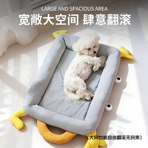 Nouveau lit pour chien en forme de grenouille, toutes saisons, portable, spacieux, résistant à l'eau, vente en gros. - Product Image 5