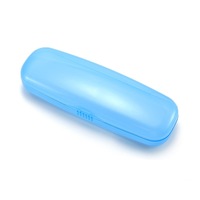 Étui à lunettes en plastique coloré, étui de rangement portable pour lunettes, pochette de rangement pour lunettes, boîte de rangement pour lunettes