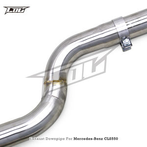 Готовый к отгрузке OEM-выпуск: прямой даунпайп 2,75 дюйма для <span class=keywords><strong>Mercedes</strong></span>-Benz CLS550 4.7 2012-2016, E550 W212 M278, нержавеющая сталь, выхлоп 70 мм - Product Image 5