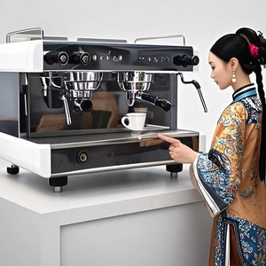 Máquina de Café Espresso y Cappuccino Profesional Multifuncional para Uso Industrial y Comercial - Product Image 1