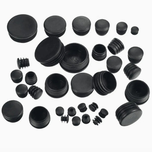 Bon marché Couvercle de panneau à pression en plastique rond Bouchons de tuyau d'obturation Bouchon d'extrémité de <span class=keywords><strong>tube</strong></span> Bouchon de trou - Product Image 5