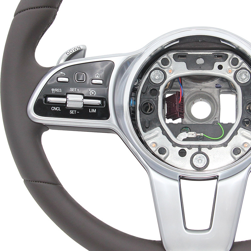 Custom Leather Upgrade Complete Steering Wheel (Mercedes-Benz Fitment), photo 5