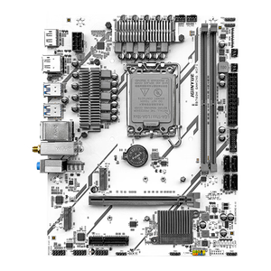 Carte mère JGINYUE B760M GAMING WIFI LGA1700 DDR4 4800MHz 10 Phases d'alimentation 2x M.2 NVMe 4.0 WiFi <span class=keywords><strong>6</strong></span> <span class=keywords><strong>AX201</strong></span> intégré ARGB pour PC de bureau - Product Image 3