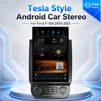 Ford F150 Truck 2015-2021 12,95 Zoll Android Radio DVD-Player Bildschirm Snapdragon665 Pickup Armaturenbrett-Ersatz-Einheit Kit Auto