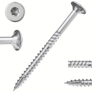 Tornillos de Cabeza Hexagonal Autoperforantes con Arandelas de EPDM Gris Vulcanizado, Directo de Fábrica, para Chapa Metálica - Product Image 1