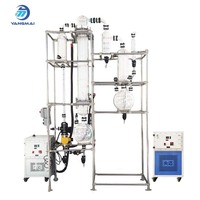 Evaporador de Película Descendente de Vidrio |   Recuperación de Solventes de Alta Eficiencia para Laboratorio y Procesamiento Piloto