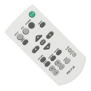 Télécommande de remplacement RM-PJ6 RM-PJ7 RM-PJ8 en plastique à code fixe infrarouge noire pour <span class=keywords><strong>projecteur</strong></span> - Product Image 2