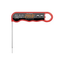 Thermomètre de barbecue numérique personnalisé OEM & ODM aimant de rétroéclairage pliable et étanche Thermomètre ménager à lecture instantanée