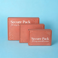 Preiswerte Wellpappe-Verpackungsboxen, Robuste Luxus-Versandboxen, B-Welle Verpackungskartons mit Einlage