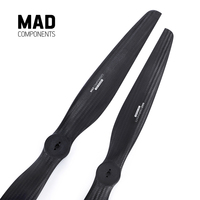 Hélices de drone MAD FLUXER VTOL 22,1x8,8 pouces en fibre de carbone et résine super légères avec limite de poussée de 15 kg pour les gros drones