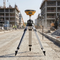 Ensemble GNSS RTK V200 Base et Rover, 1408 Canaux, Repérage par Réflexion, 60 °   Instrument de mesure d'inclinaison IMU, Radio Farlink 10 km, Équipement de relevé professionnel