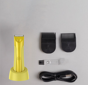 Recortadora de vello corporal eléctrica para hombres, depiladora para la ingle, afeitadora corporal, Kit de Aseo para <span class=keywords><strong>Barba</strong></span>, recortadoras de cabello - Product Image 6