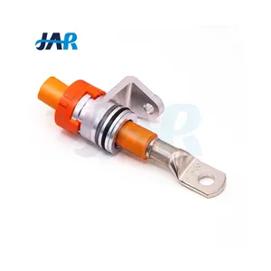 JAR OEM PA Nylon Conduit Fittings Blindagem Conectores através do furo resistentes a vibrações