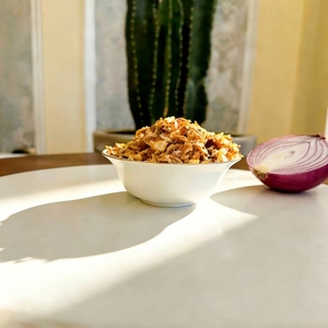 खाद्य सेवा थोक पैक के लिए शीर्ष ग्रेड पीले प्याज किबल सूखे सब्जियां - Product Image 1