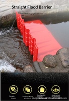Barrière anti-inondation portable et mobile en forme de L, produits de sécurité aquatique pour la protection contre les inondations des portails et garages