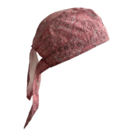 Impreso algodón Paisley Doo Rag deportes refrigeración motocicleta casco gorras playa viaje cabeza envoltura Durags Bandanas