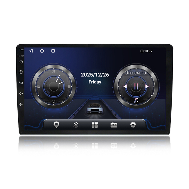 9/10 Inch 8core Android Car Radio with Built-in GPS CarPlay for Steering Wheel Control Backup Camera Built-in WiFi & FM