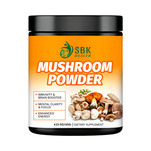 Poudre de champignons de haute qualité, booster d'énergie, clarté et concentration, riche en antioxydants, améliore le système digestif - Product Image 1