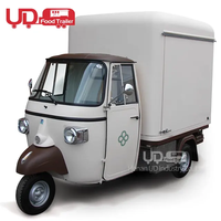 Benutzer definierte Größe Mini Food Cart Mobile Küche Hot Dog Eis wagen Fast Food Van Ape Tuk Tuk Elektro Food Truck