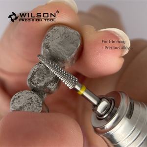 Fresas de Laboratorio de Carburo de Tungsteno HP de Corte Cruzado Superfino para Recortar Metal WILSON PRECISION TOOL ISO 500 104 Fresas de Extremo <span class=keywords><strong>CAD</strong></span>/CAM FG/RA - Product Image 5
