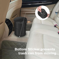Pliable Petit Portable Sac Suspendu Véhicule Camion SUV Voiture Poubelle Poubelle Poubelle pour Siège Arrière Siège Avant